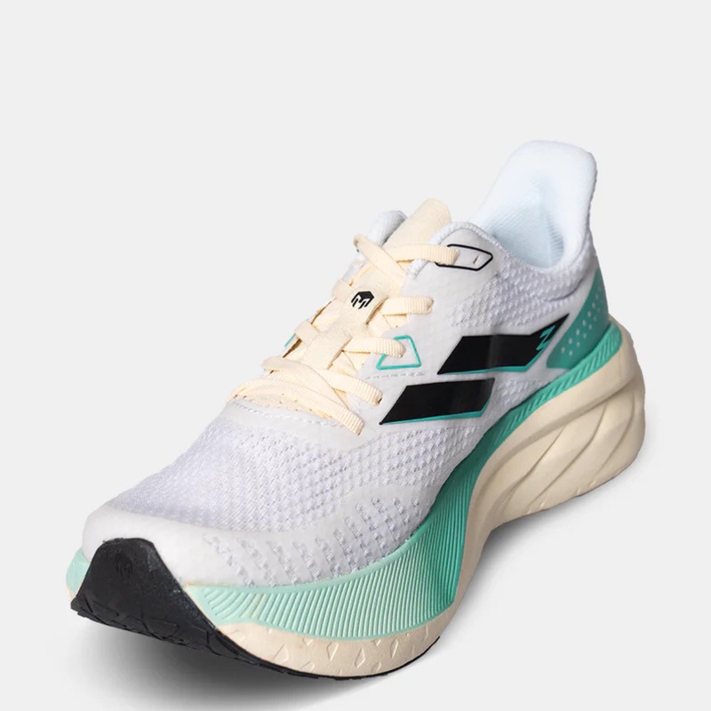 Jual Sepatu Lari Mills Enerstrike Zenith Winter.white - White - Green Original 9104304 - v3.ncrsport.com