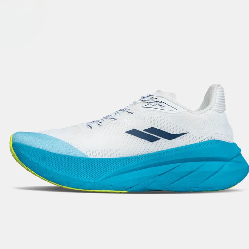 Jual Sepatu Lari Mills Enerstrike Hyper White/Blue/Neon Original 9105607 - v3.ncrsport.com