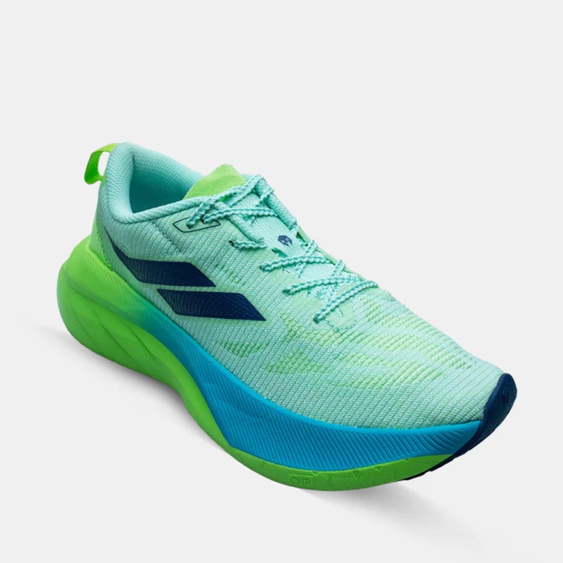 Jual Sepatu Lari Mills Enerstrike Blitz M2 Peel Green - Lime Green - Capri Blue Original 9107102 - v3.ncrsport.com