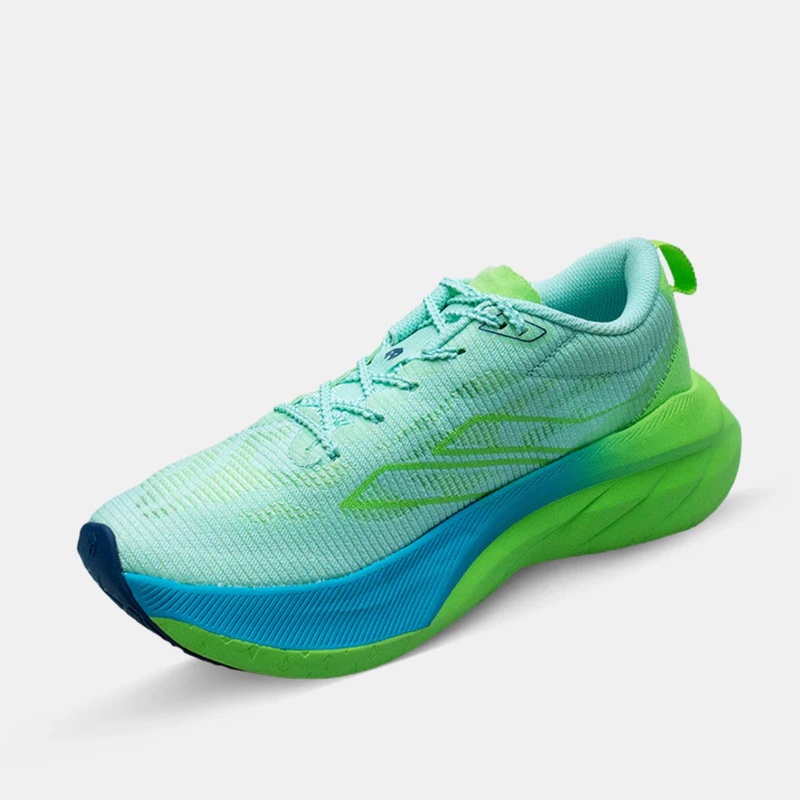 Jual Sepatu Lari Mills Enerstrike Blitz M2 Peel Green - Lime Green - Capri Blue Original 9107102 - v3.ncrsport.com