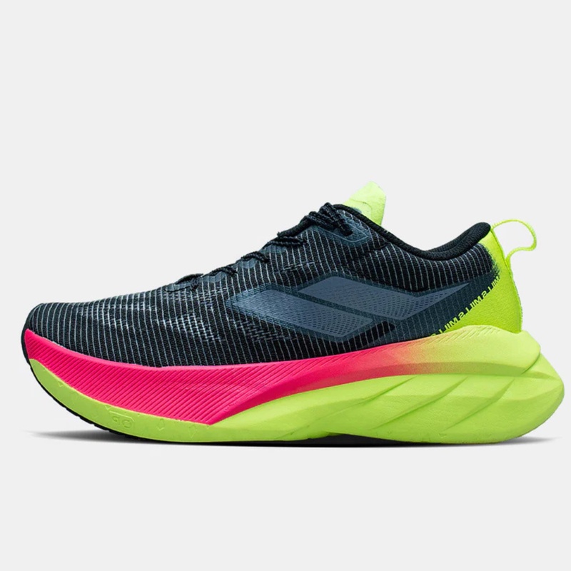 Jual Sepatu Lari Mills Enerstrike Blitz M2 Black - Neon Green - Magenta Original 9107103 - v3.ncrsport.com