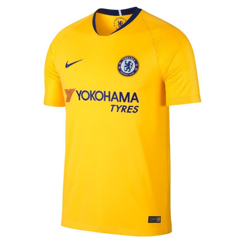 Jual Baju Football Nike Chelsea Fc 2018 Away Jersey Yellow Original 919008-720 - v3.ncrsport.com