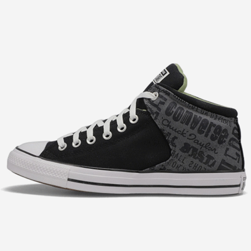 Jual Sepatu Sneakers Converse Chuck Taylor All Star High Street Logo Collage Black Grey Original A02820C - v3.ncrsport.com