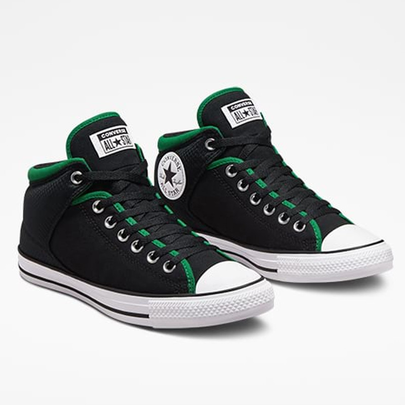 Jual Sepatu Sneakers Converse Chuck Taylor All Star High Street Retro Black Green Original A02824C - v3.ncrsport.com