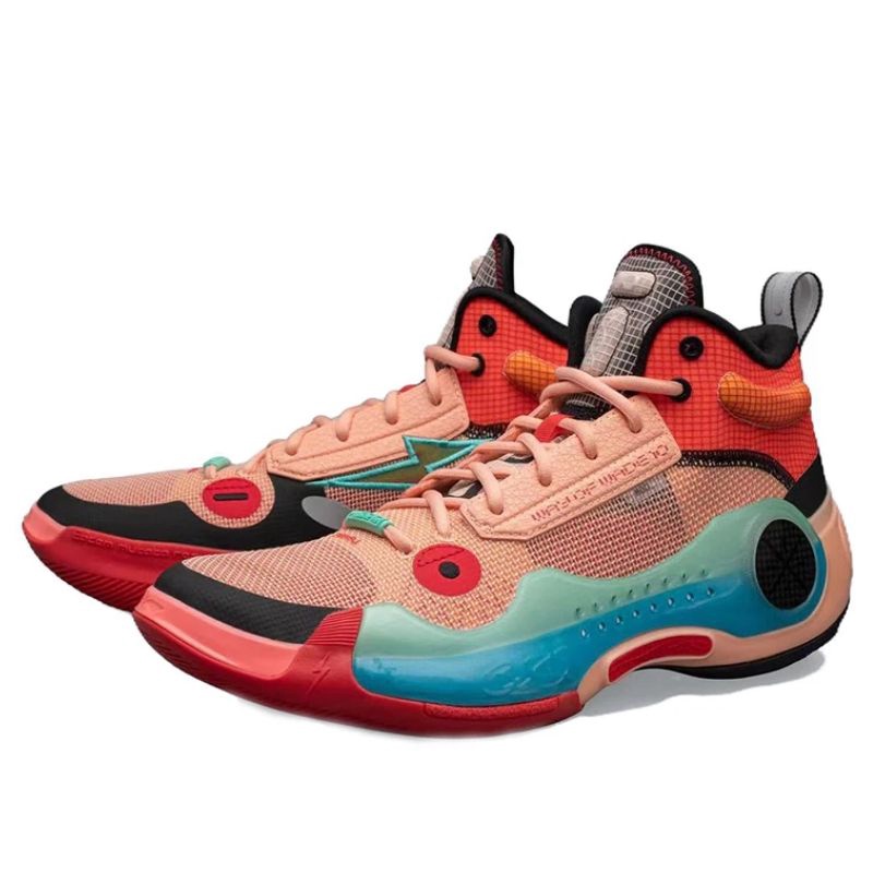 Jual Sepatu Basket Li-Ning Way Of Wade 10 Art Orange Blue Ice Blue Original Abas115-8 - v3.ncrsport.com