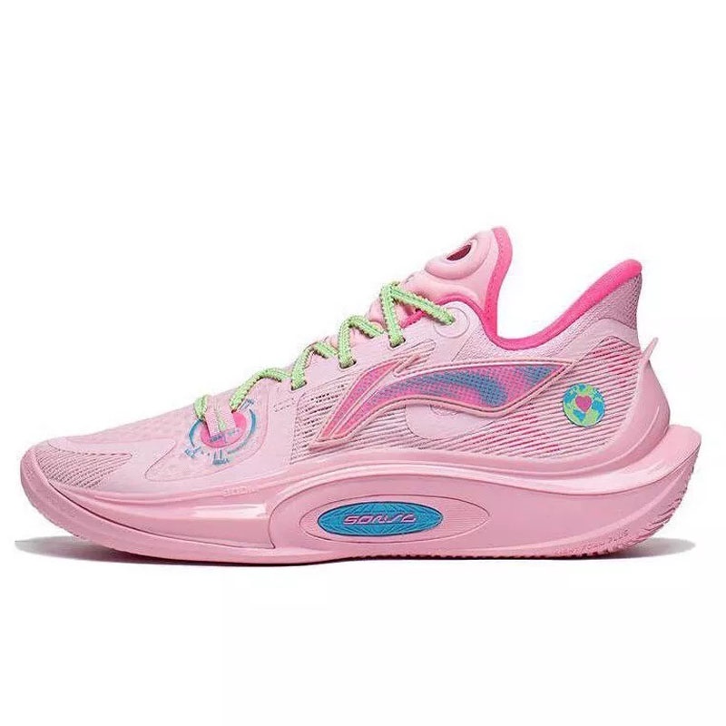 Beli Sepatu Basket Li-Ning Sonic 11 Pink Original Abat021-4