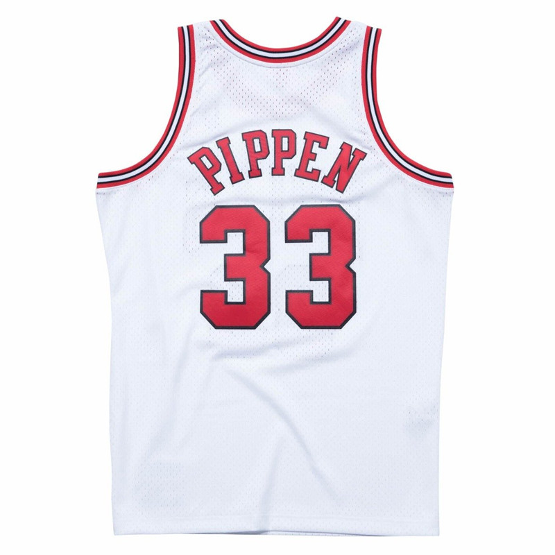 Jual Baju Basket Mitchell N Ness Chicago Bulls Scottie Pippen Swingman Jersey White Original Ac18054-Cbuwhit97Spi - v3.ncrsport.com