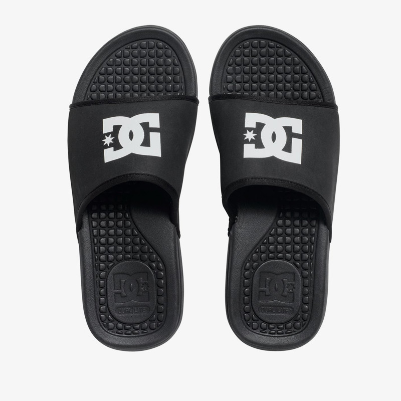 Jual Sandal Sneakers Dc Shoes Bolsa Slides Black Original Adyl100026-001 - v3.ncrsport.com