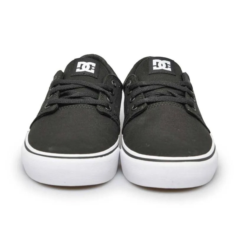 Jual Sepatu Skate Dc Shoes Trase Tx M Black White Original Adys300126-Bkw - v3.ncrsport.com