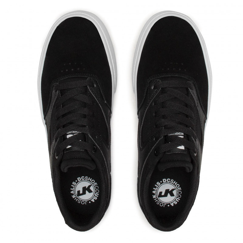 Jual Sepatu Skate Dc Shoes Kalis Vulc Black White Original Adys300569-Bkw - v3.ncrsport.com