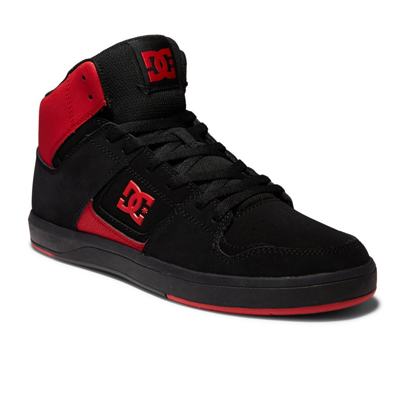 Jual Sepatu Sneakers Dc Shoes Cure High-Top Black Red Original Adys400072-Xkkr - v3.ncrsport.com