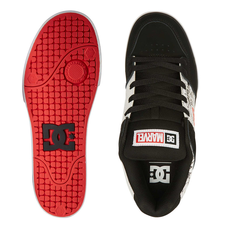 Jual Sepatu Skate Dc Shoes X Marvel Deadpool Pure Black Original Adys400094-Xkwr - v3.ncrsport.com