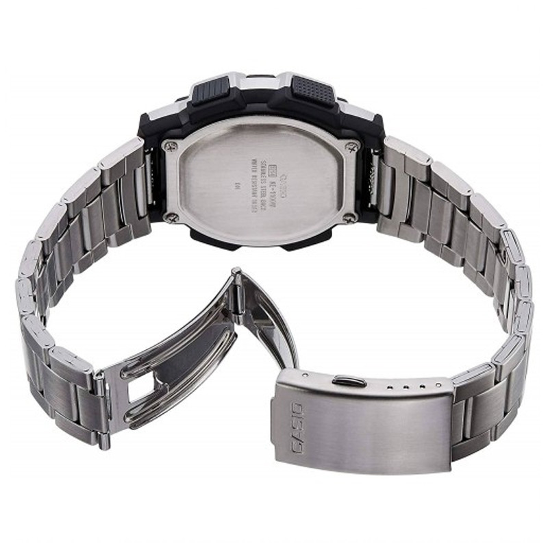 Jual Jam Tangan Sneakers Pria Casio Digital Dial Stainless Steel Band Silver Original Ae-1000Wd-1Avdf - v3.ncrsport.com