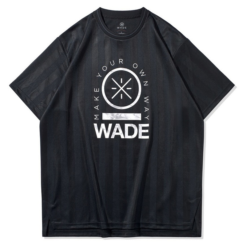 Beli Baju Basket Li-Ning Make Your Own Way Wade Tee Black Original Ahsq131-1