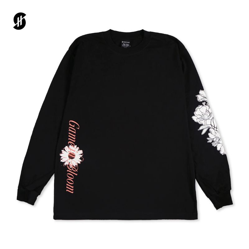 Jual Baju Basket Stay Hoops Court In Bloom Black Original Apl-1763-Lsl-Blk - v3.ncrsport.com