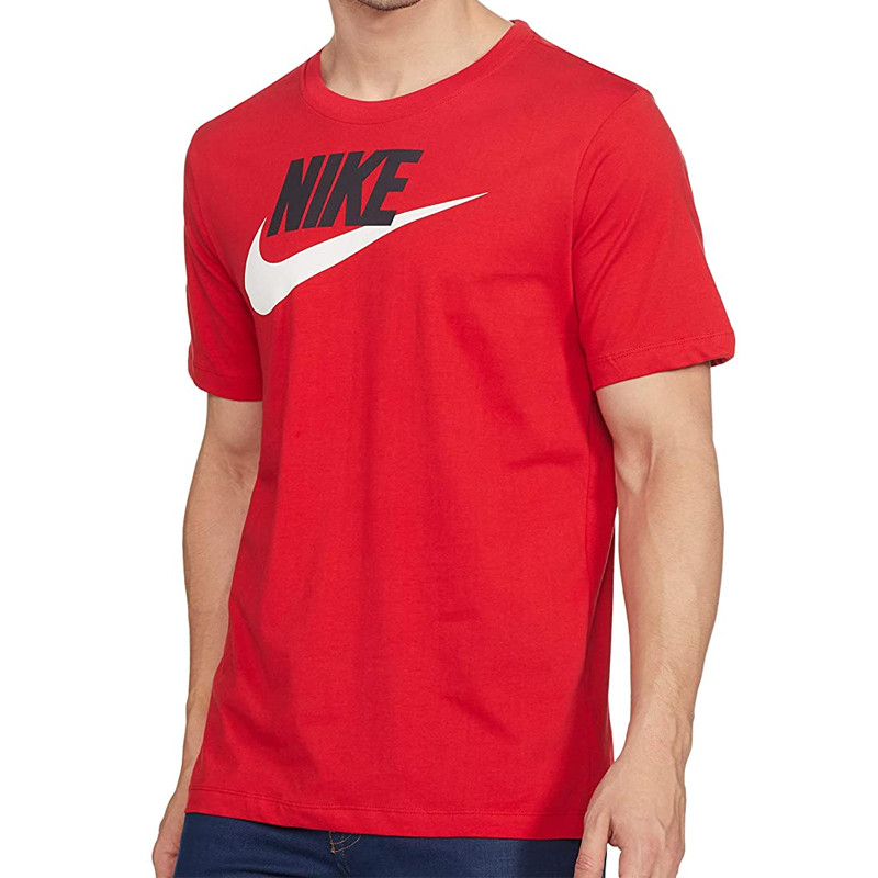 Jual Baju Sneakers Nike Sportswear Icon Futura Tee Red Original Ar5005-660 - v3.ncrsport.com