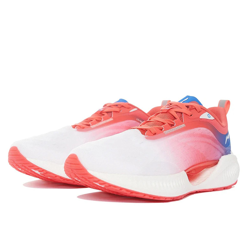 Jual Sepatu Lari Li-Ning Super Light 19 White Red Original Arbs001-23 - v3.ncrsport.com