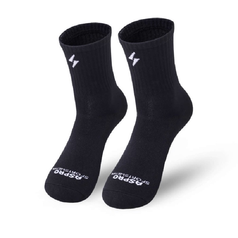 Jual Kaos Kaki Lari Aspro Mid Strike Socks Black Original Aspro-Midstrike-Socks-Blk - v3.ncrsport.com