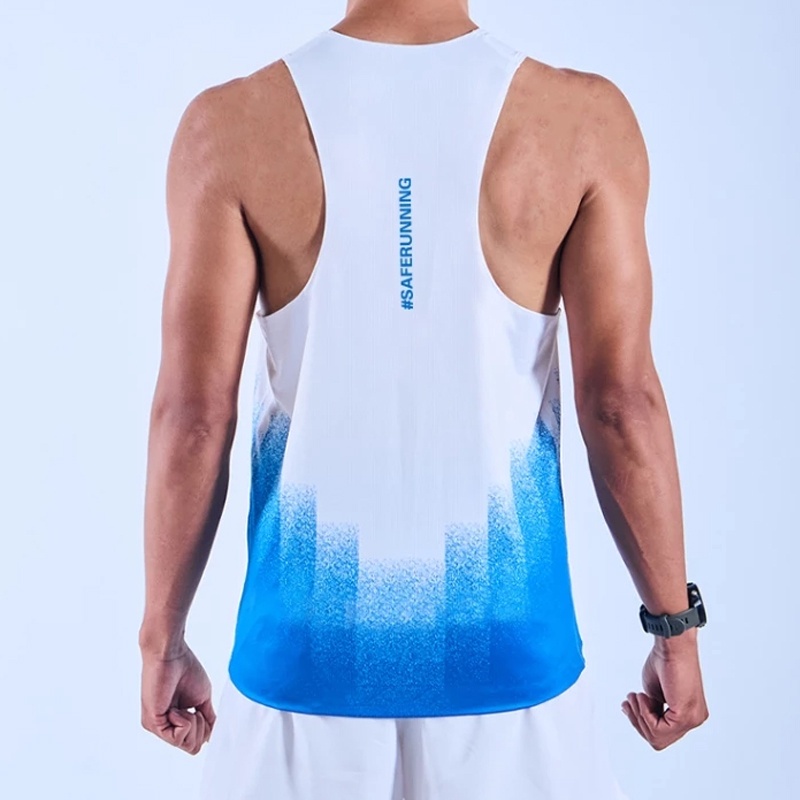 Jual Baju Lari Aspro Aspro Singlet Bts White-Blue Original Aspro-Singlet-Bts-Wb - v3.ncrsport.com