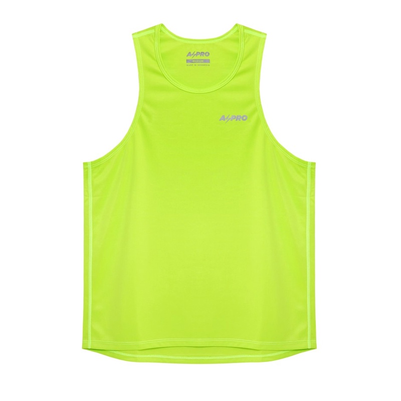 Jual Baju Lari Aspro Aspro Singlet Neon Green Original Aspro-Singlet-Ng - v3.ncrsport.com