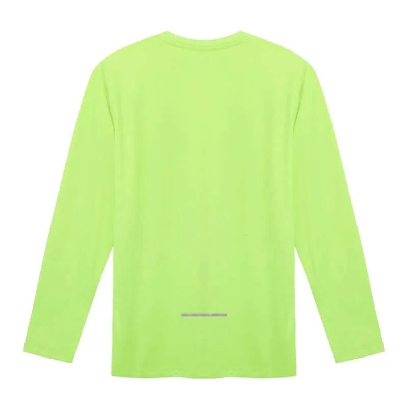 Jual Baju Lari Wanita Aspro Wmns Aspro Long Sleeve Neon Green Original Aspro-Wmnls-Ng - v3.ncrsport.com