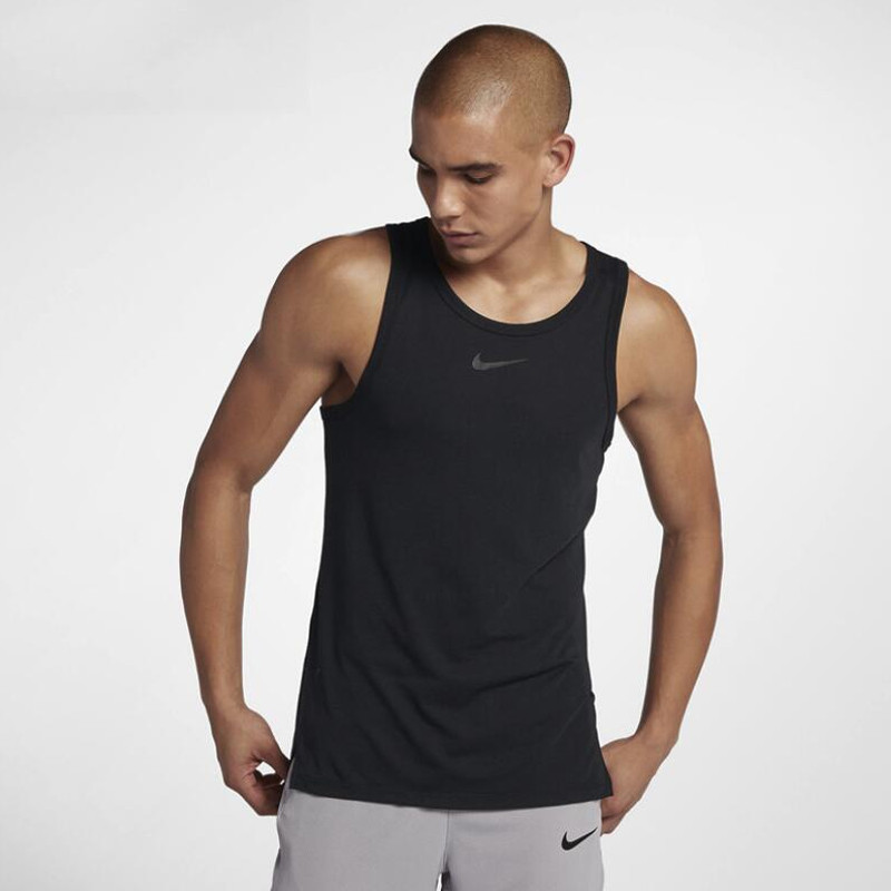 Jual Baju Training Nike Breathe Elite Sleeveless Top Black Original At3396-010 - v3.ncrsport.com