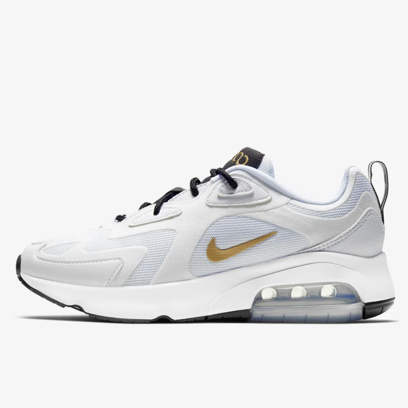 Jual Sepatu Sneakers Wanita Nike Wmns Air Max 200 White Gold Original At6175-102 - v3.ncrsport.com