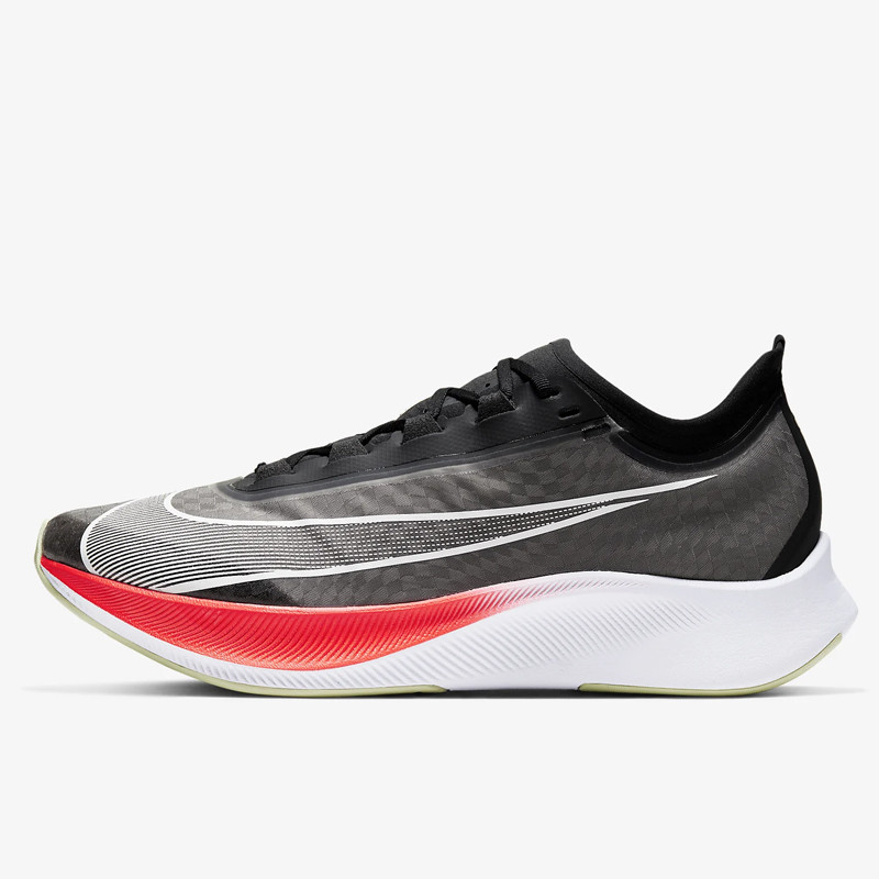 Jual Sepatu Lari Nike Zoom Fly 3 Black Laser Crimson Original At8240-003 - v3.ncrsport.com