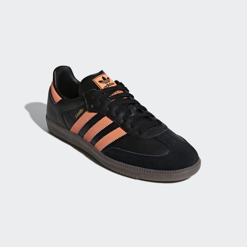 Jual Sepatu Sneakers Adidas Samba Og Black Orange Original B75804 - v3.ncrsport.com