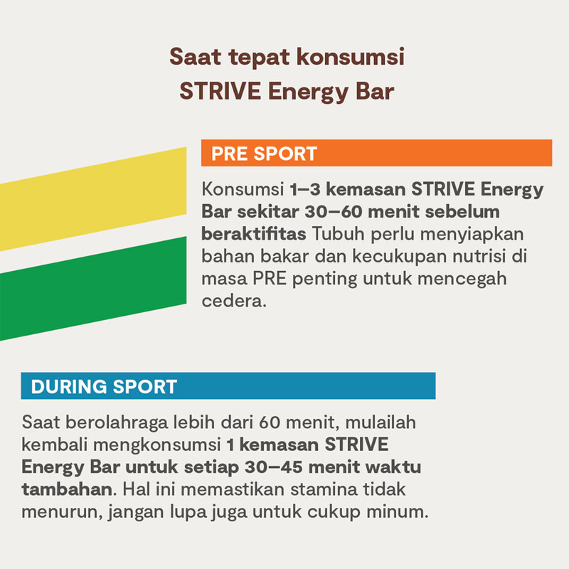 Jual Suplemen Lari Strive Energy Bar Bite Size Coco Pandan Multicolor Original Barbite-Cpandan - v3.ncrsport.com