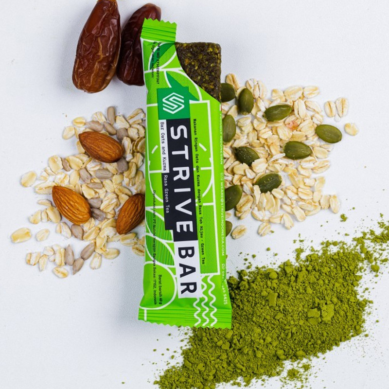 Jual Suplemen Lari Strive Energy Bar Bite Size Green Tea Green Original Barbite-Gtea - v3.ncrsport.com