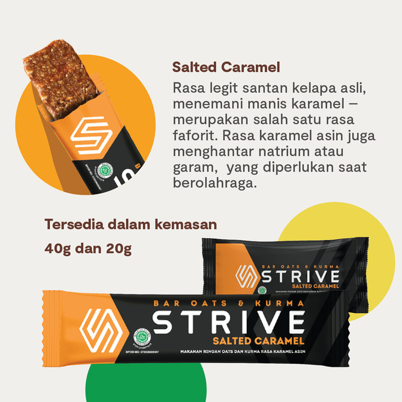 Jual Suplemen Lari Strive Energy Bar Bite Size Salted Caramel Multicolor Original Barbite-Scaramel - v3.ncrsport.com