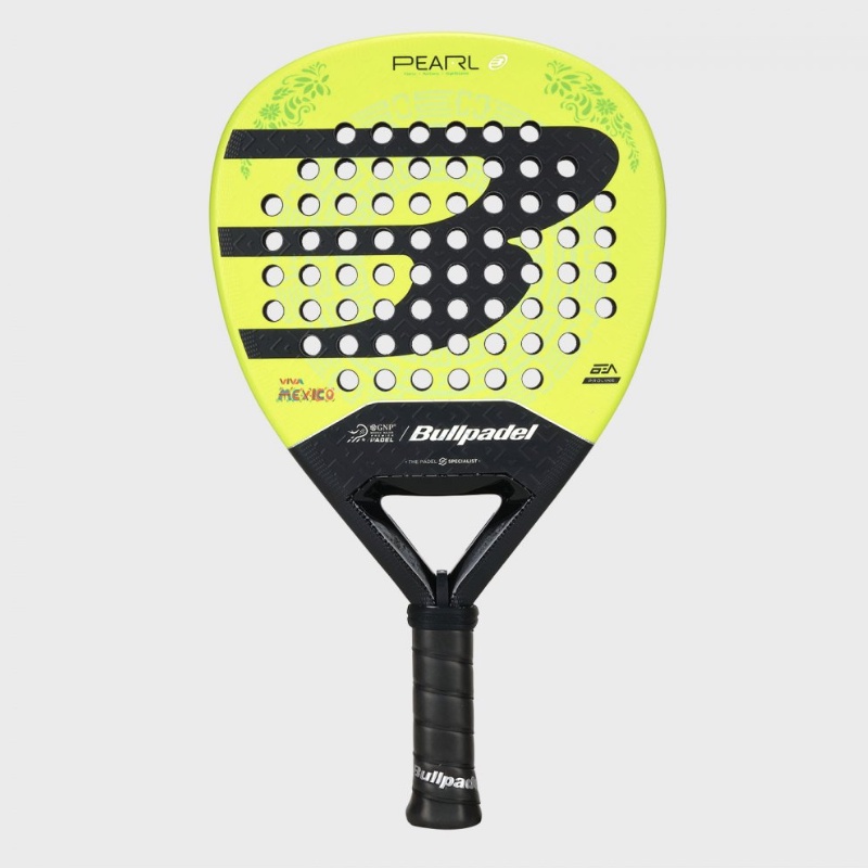 Jual Peralatan Padel Bullpadel Pearl Mx 25 Mexico Limited Edition Yellow Original Bpr25-079716 - v3.ncrsport.com