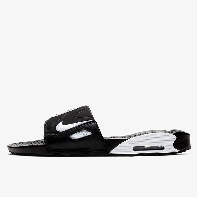 Jual Sandal Sneakers Nike Air Max 90 Slide Black White Original Bq4635-002 - v3.ncrsport.com