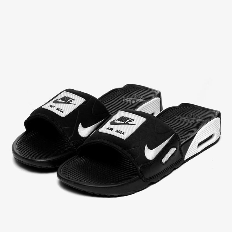 Jual Sandal Sneakers Nike Air Max 90 Slide Black White Original Bq4635-002 - v3.ncrsport.com