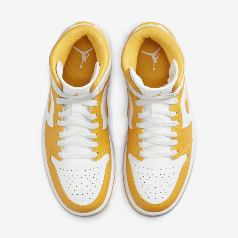 Jual Sepatu Sneakers Wanita Air Jordan Wmns Aj 1 Mid University Gold Original Bq6472-117 - v3.ncrsport.com