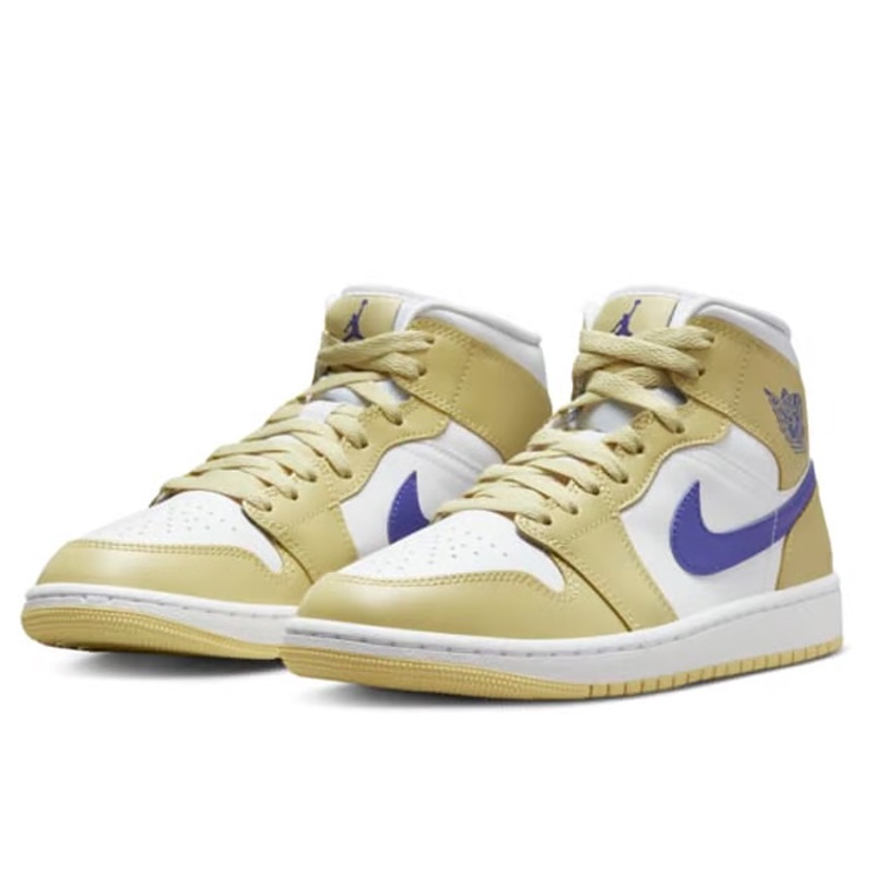 Jual Sepatu Sneakers Air Jordan Aj 1 Mid Lemon Wash & Lapis Original Bq6472-701 - v3.ncrsport.com