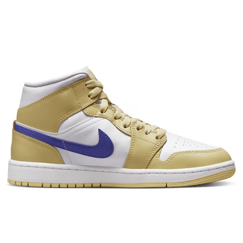 Jual Sepatu Sneakers Air Jordan Aj 1 Mid Lemon Wash & Lapis Original Bq6472-701 - v3.ncrsport.com