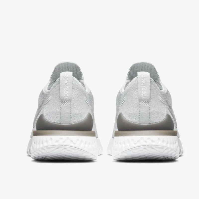 Jual Sepatu Lari Nike Epic React Flyknit 2 Pure Platinum Original Bq8928-004 - v3.ncrsport.com