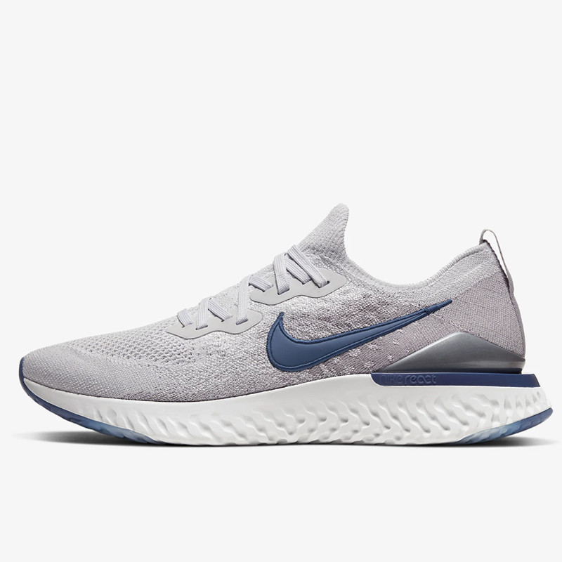 Beli Sepatu Lari Nike Epic React Flyknit 2 Vast Grey Original Bq8928-015