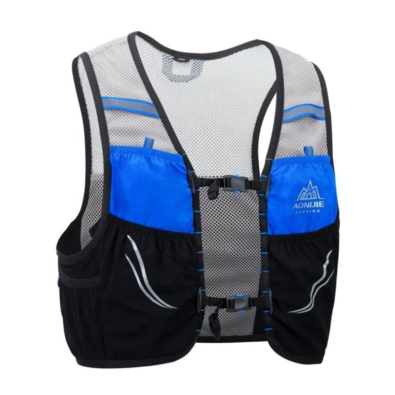 Jual Baju Lari Aonijie Hydration Backpack Vest 2.5L Black Blue Original C932-Black-Blue - v3.ncrsport.com