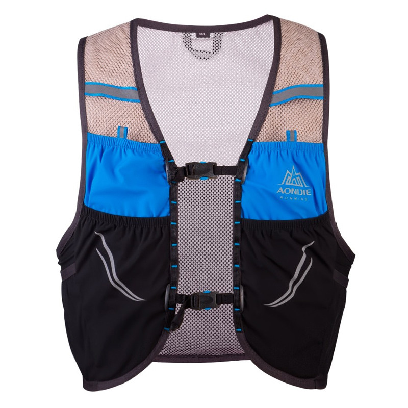 Jual Baju Lari Aonijie Hydration Backpack Vest 2.5L Black Blue Original C932-Black-Blue - v3.ncrsport.com