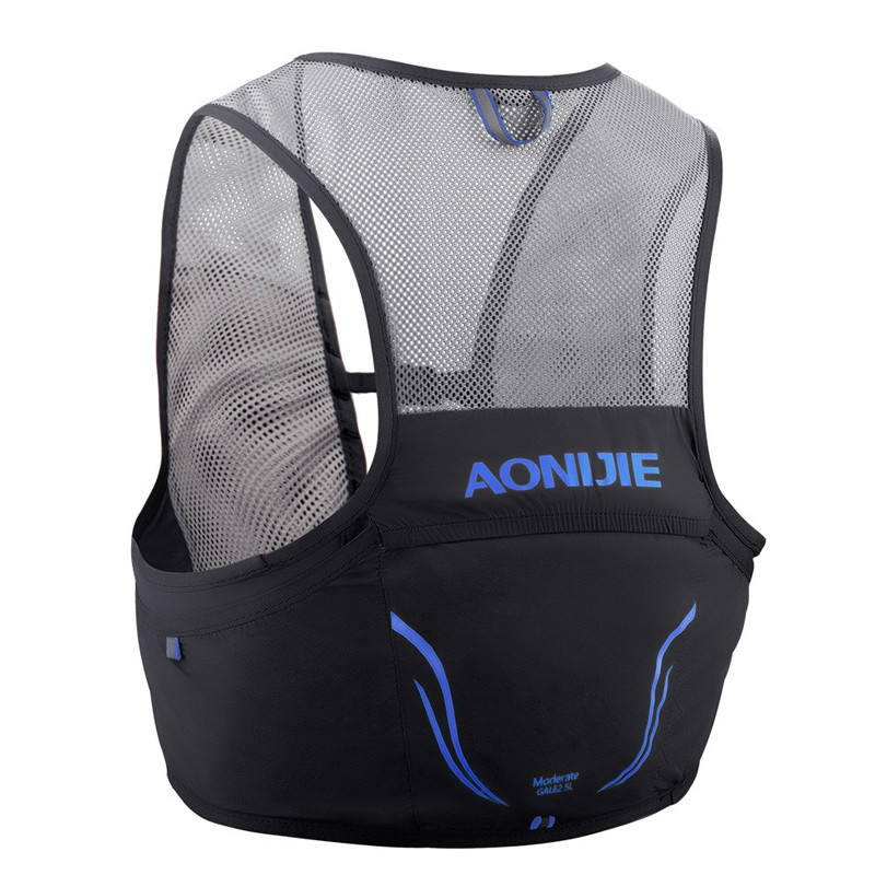 Jual Baju Lari Aonijie Hydration Backpack Vest 2.5L Black Blue Original C932-Black-Blue - v3.ncrsport.com