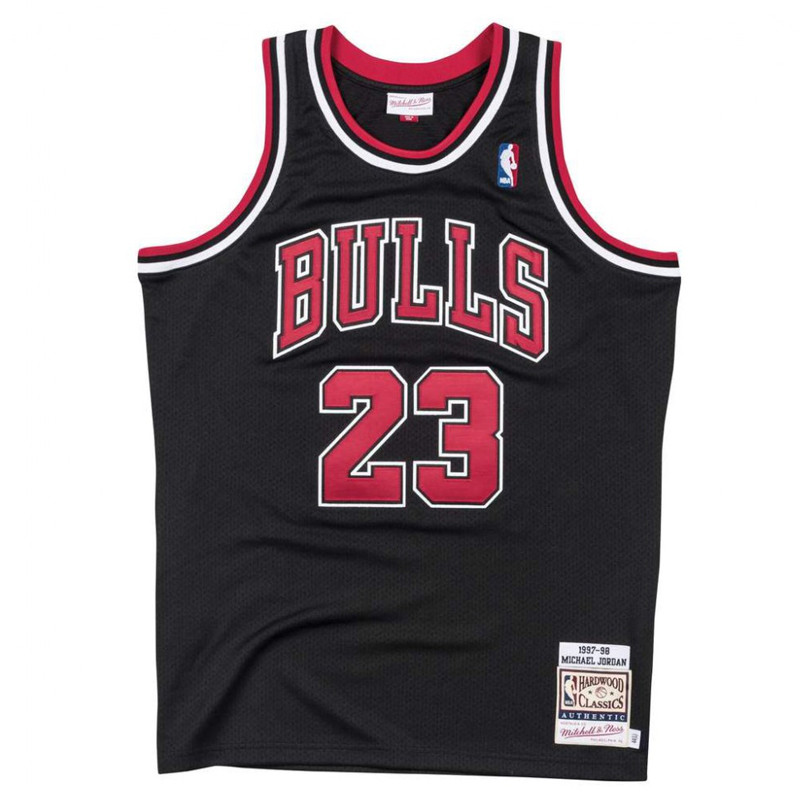 Jual Baju Basket Mitchell N Ness Michael Jordan '97 Alternate Chicago Bulls Authentic Jersey Black Original Cbublck97Mjo - v3.ncrsport.com