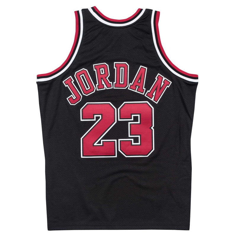 Jual Baju Basket Mitchell N Ness Michael Jordan '97 Alternate Chicago Bulls Authentic Jersey Black Original Cbublck97Mjo - v3.ncrsport.com