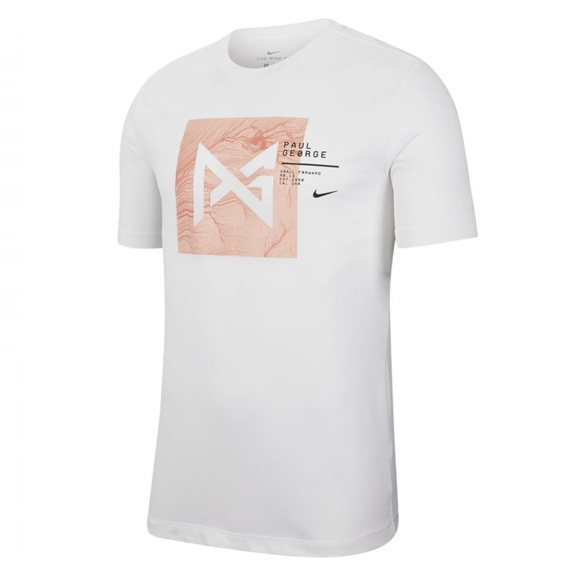 Jual Baju Basket Nike Paul George Dry Tee White Original Cd1122-100 - v3.ncrsport.com