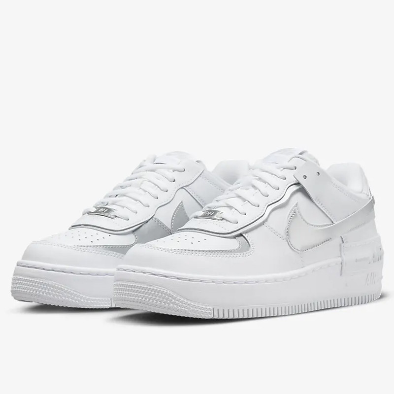 Jual Sepatu Sneakers Wanita Nike Wmns Air Force 1 Shadow Pure Platinum Original Ci0919-119 - v3.ncrsport.com