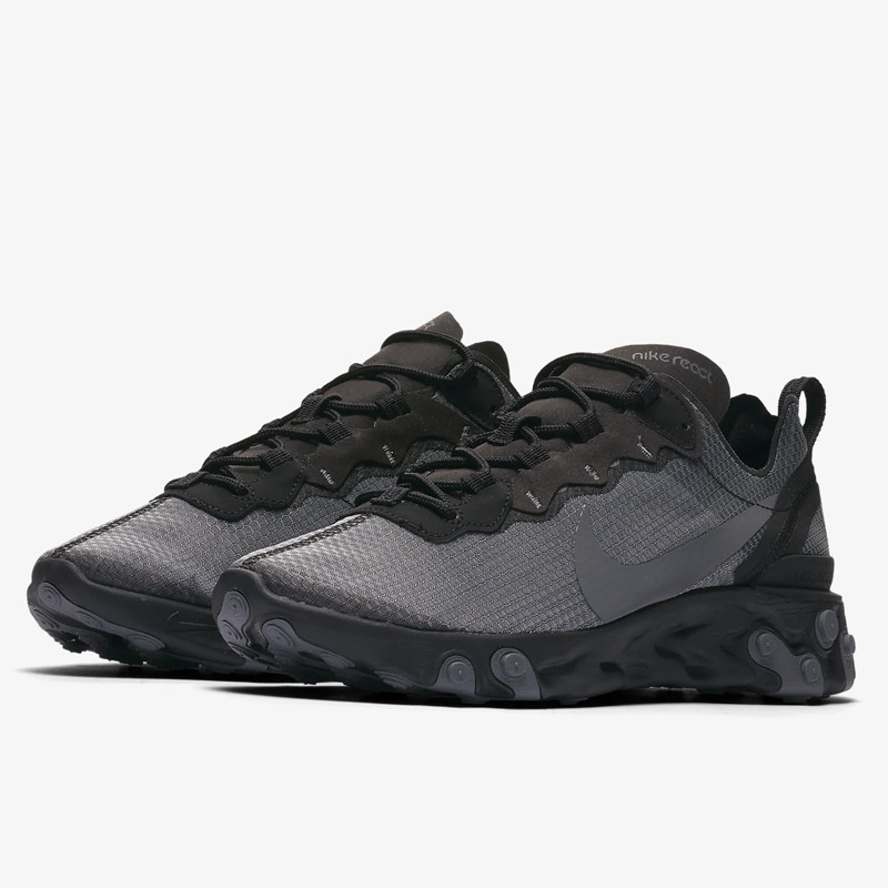 Jual Sepatu Sneakers Nike React Element 55 Se Black Dark Grey Original Ci3831-001 - v3.ncrsport.com