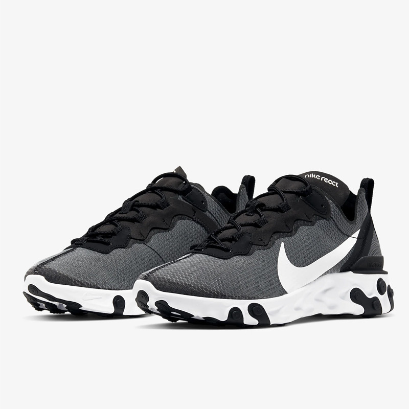 Jual Sepatu Sneakers Nike React Element 55 Se Black White Original Ci3831-002 - v3.ncrsport.com