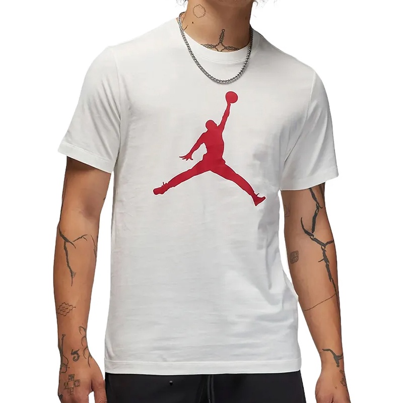 Jual Baju Basket Air Jordan Jumpman Short Sleeve Crew White Original Cj0921-133 - v3.ncrsport.com